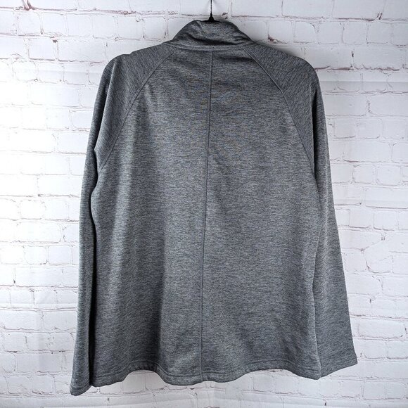 Kirkland Signature Gray Heather Zip Jacket Large - Picture 2 of 4